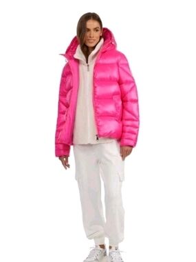Pajar 3-in-1 Women's Hot Pink 🩷 Puffer Jacket with Hoodie